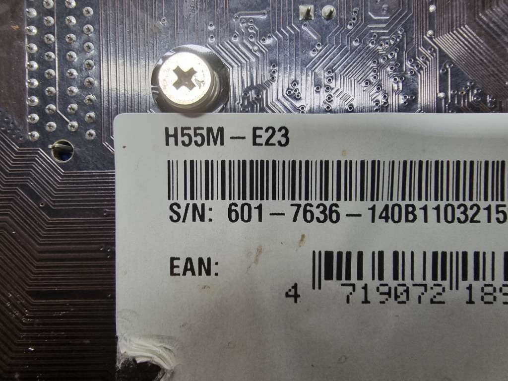 H55M-E23 MSI motherboard with i5-650 cpu *Untested*