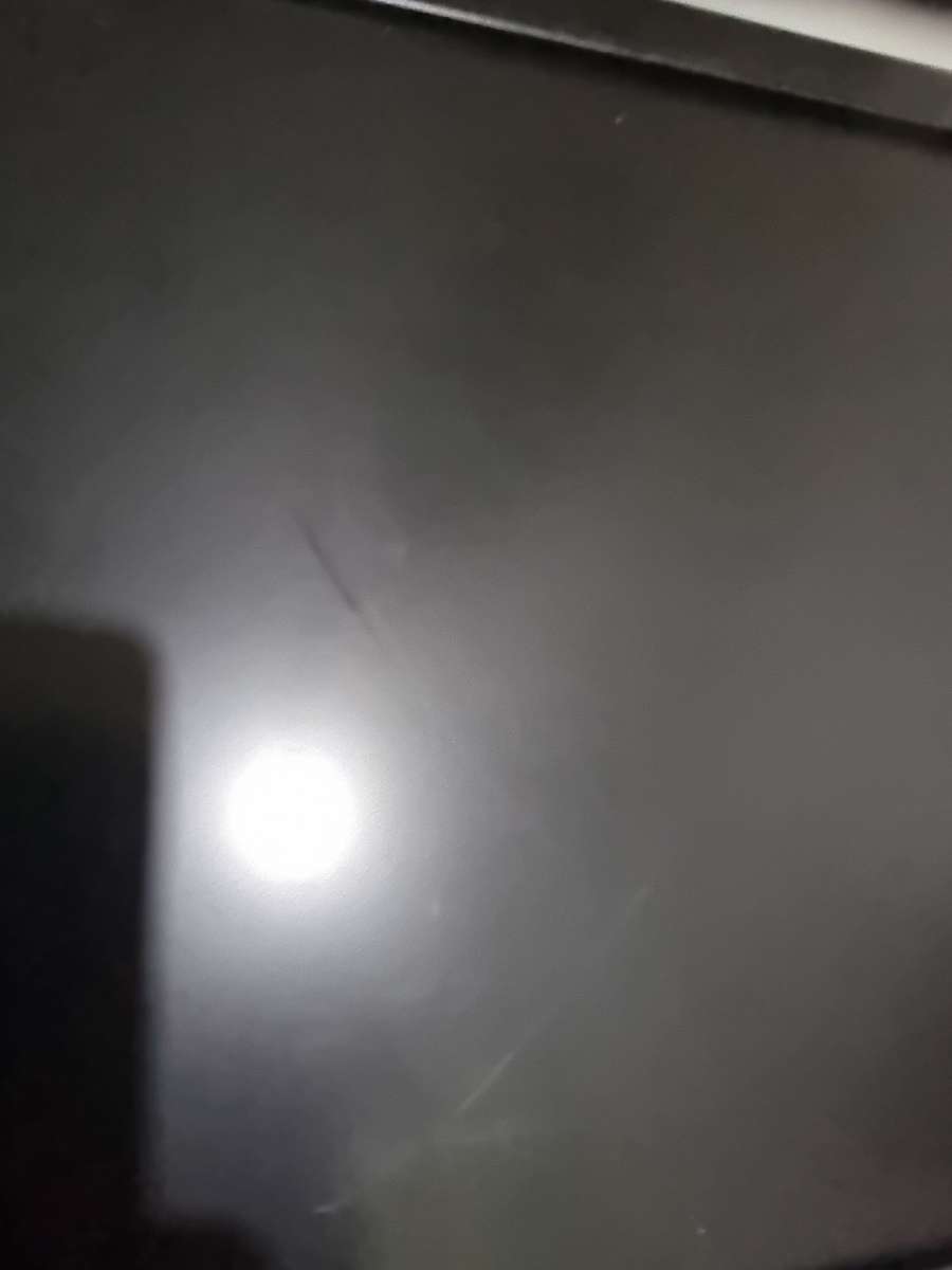 Philips 18.5 inch LED monitor - badly scratched - no stand but has Vesa mount