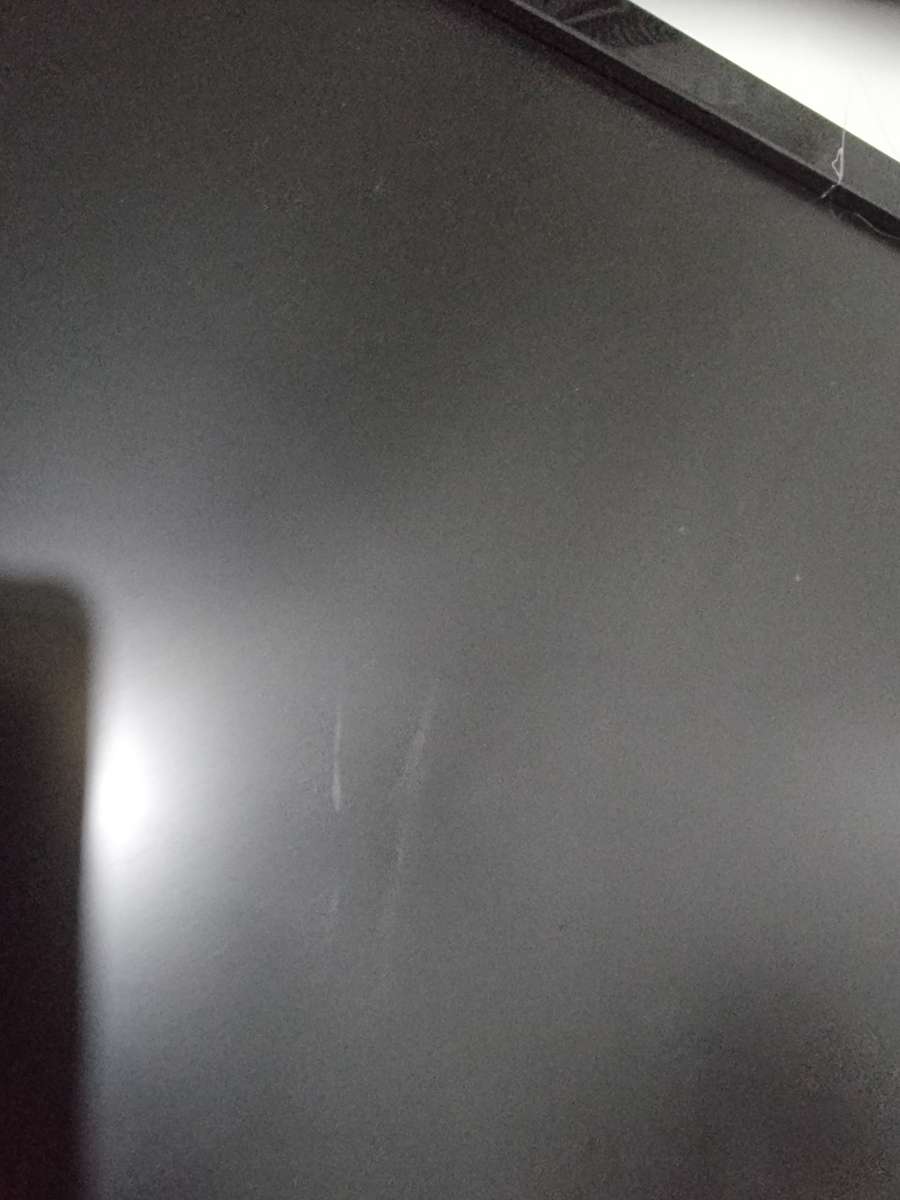 Philips 18.5 inch LED monitor - badly scratched - no stand but has Vesa mount