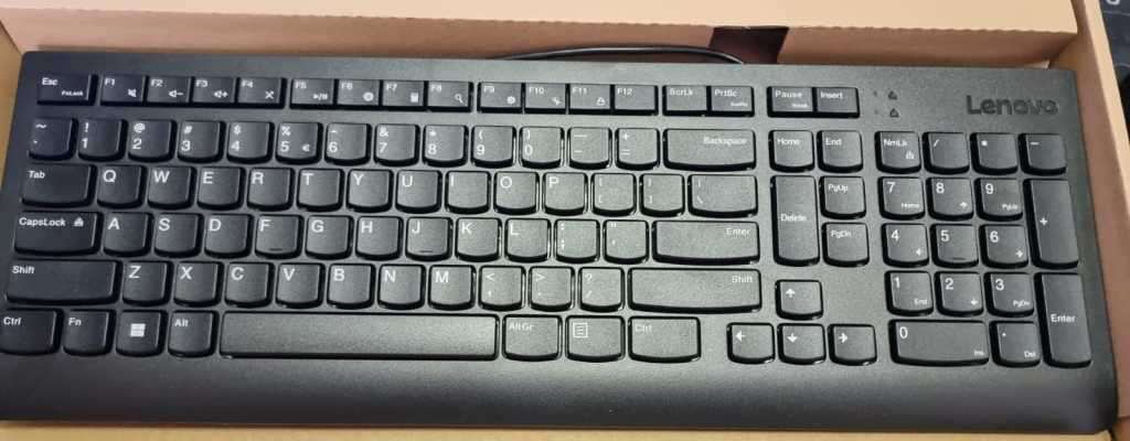 Lenovo USB Wired Keyboard - Brand new