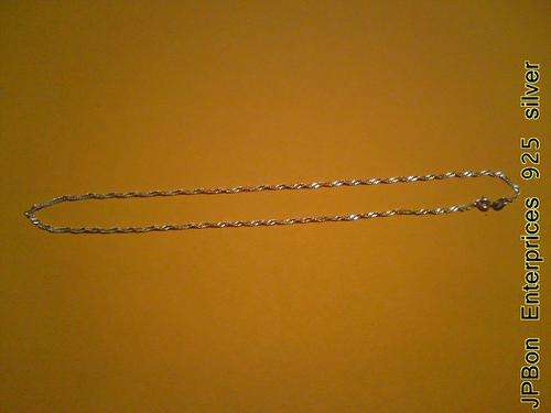 Chain 925 Sterling Silver 40cm long