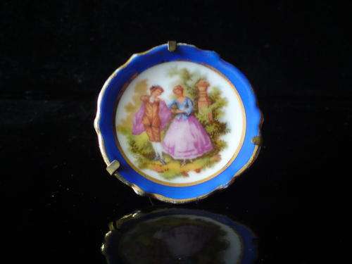 Limoges Miniature Plate