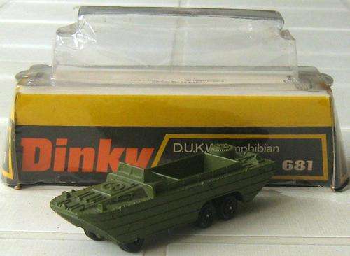 DINKY 681 DUKW AMPHIBIAN WITH ORIGINAL BOX