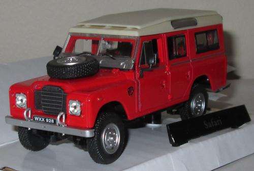 LANDROVER SAFARI 1/43 SCALE BY CARARAMA.