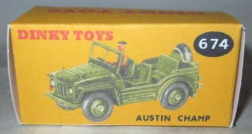 DINKY 674 AUSTIN CHAMP (REPRO BOX ONLY)