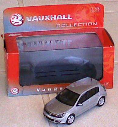 VAUXHALL/OPEL ASTRA 1/43 SCALE MIB