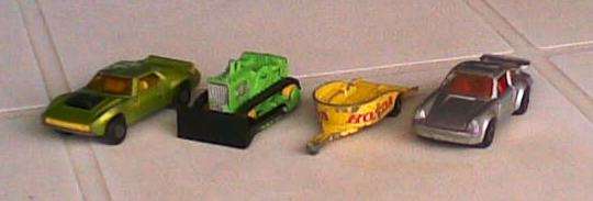 JOB LOT OF 4 VEHICLES 1/60 SCALE