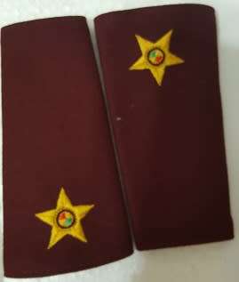 SAMS 2nd Lieutenant Slip on Rank (Pair) - Embroidered