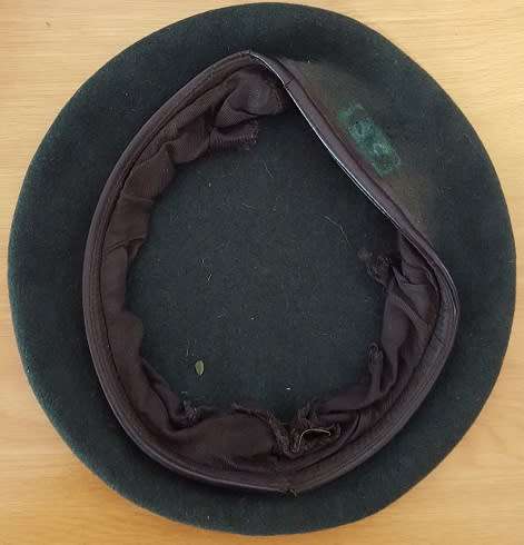 SADF Rifleman Infantry Beret - inner lining removed
