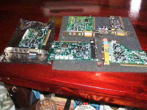 USED SOUND CARDS