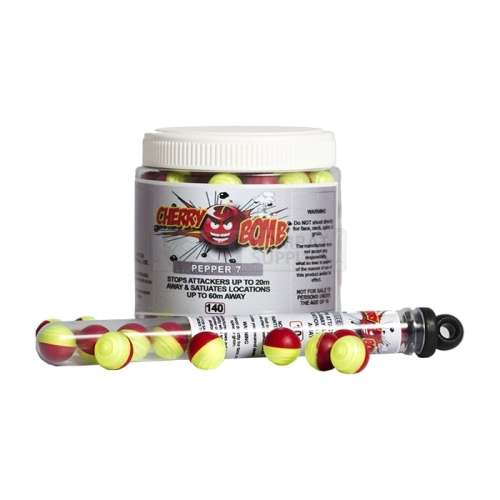 Cherry Bomb 7% Pepper Balls 10's