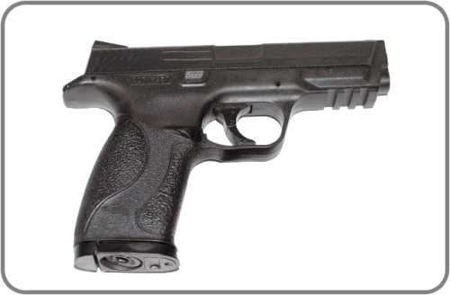 *Smith & Wesson M&P40 Replica*Kwc MP40 Co2 Gas Gun +250 FREE BBs *395fps!*