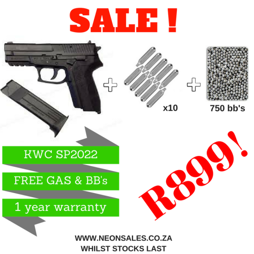 KWC SIG Sauer SP2022 Co2 Gas Gun ***LIMITED OFFER***