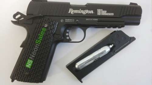 *OFFICIAL REPLICA* Crosman Remington 1911 Tactical Co2 Gas Gun *FULL METAL & BLOWBACK*