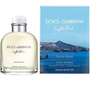 ***LIMITED EDITION!!!***DOLCE & GABBANA LIGHT BLUE DISCOVER VULCANO ***125ml**