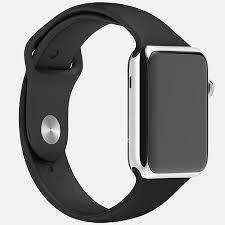Apple Watch Sport 38mm Stainless Steel With Black Sport Band