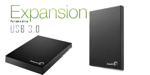 Seagate 1TB Expansion External Hard Drive