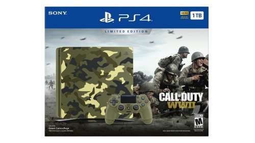 Playstation 4 1TB Limited Edition Call Of Duty WW2 edition (includes game as well)
