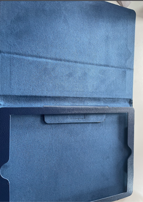 ipad pro 12.9 inch Cover with pencil holder - Blue