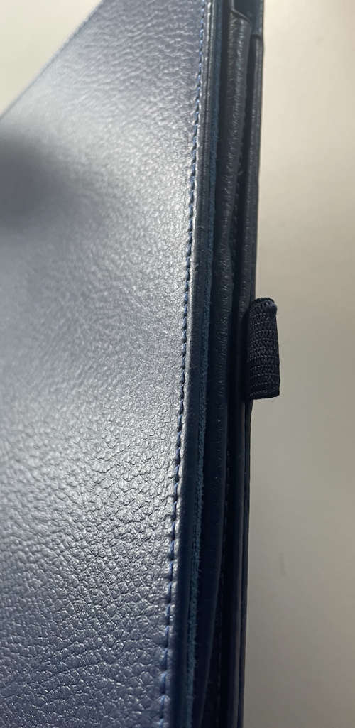 ipad pro 12.9 inch Cover with pencil holder - Blue