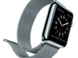 Apple Watch 38mm Stainless Steel Case With Milanese Loop