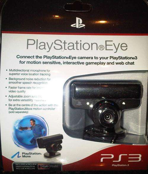 playstation 3 eye with eye create playstation move compatible original sony