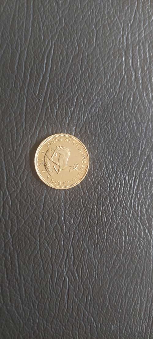 22K ONE RAND GOLD COIN (1980)