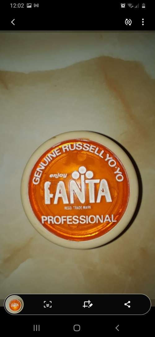vintage fanta yoyo