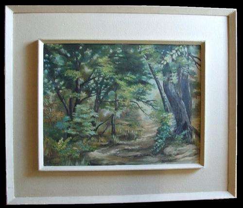 Original 1964 McMaster Oil on Board- Landscape