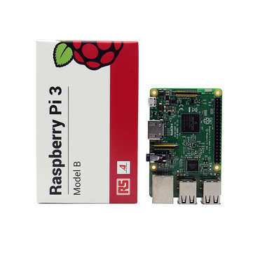 Raspberry Pi 3 Model B ARM Cortex-A53 CPU 1.2GHz 64-Bit Quad-Core 1GB RAM 10 Times B+