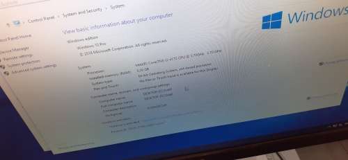 Lenovo S500 SSF i3 4th gen | 8Gb ram | 500 Gb HDD | Windows 10 Pro