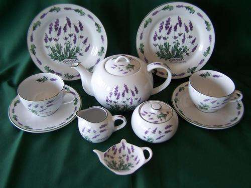 WIESENTHAL "Lavender" Tea For Two SET