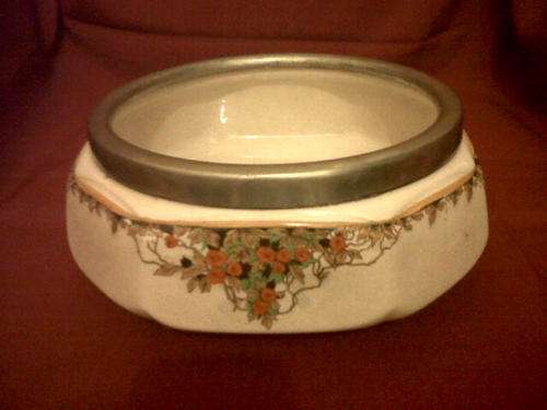 FRUIT BOWL with EPNS Rim