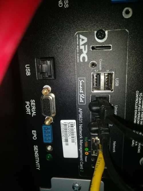 APC Smart-UPS XL 2200VA + 2 x APC Smart-UPS XL 48V Battery Pack + sensors (NO RESERVE)