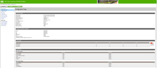 HP Color LaserJet Enterprise CP4025dn with Paper Feeder and Cabinet (NO RESERVE)