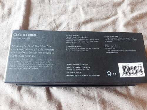 cloud nine micro iron