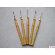 PULLING NEEDLE - BEAD THREADER - HAIR EXTENSION TOOL