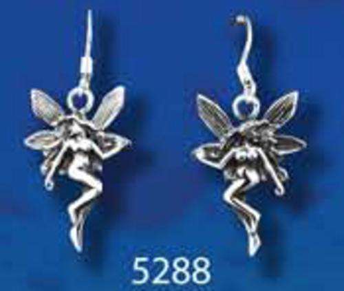 Sterling Silver Fairy Earrings Boxed