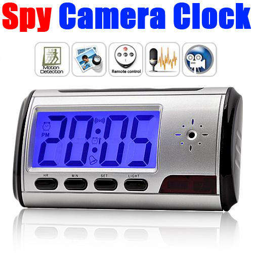 Digital SPY Camera Clock with Motion sensor
