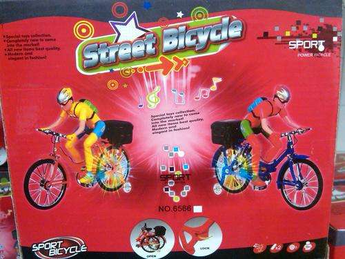 " 2 on auction " Toy Bicycle with music, Great gift for Christmas