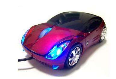 Car Shape Optical Mouse