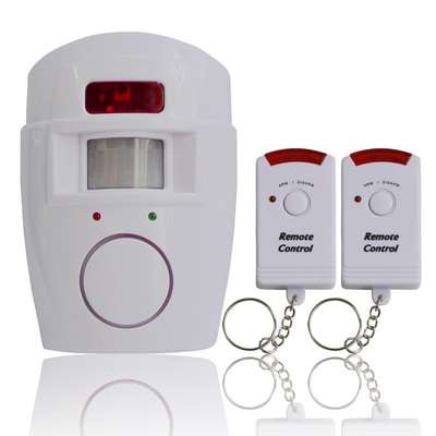 " 2 on auction "  Remote Controlled Sensor Alarm