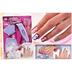 3 ON AUCTION!!!Salon express, Nail art stamping kit