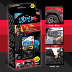 " 2 on auction " Detail Doctor - Just Wipe on & Restore your car! + FREE CLEAN HANDS APPLICATOR