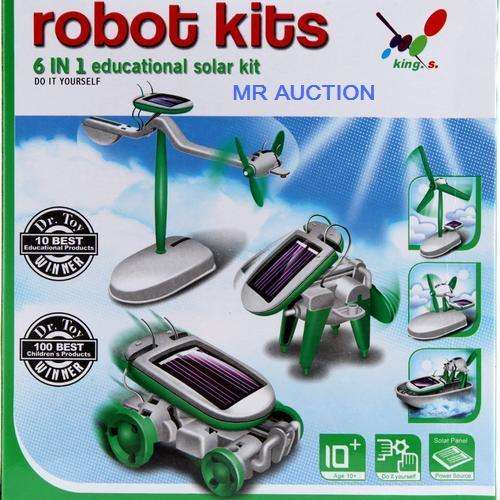 " 2 ON AUCTION " 6 in 1 Educational solar kit.