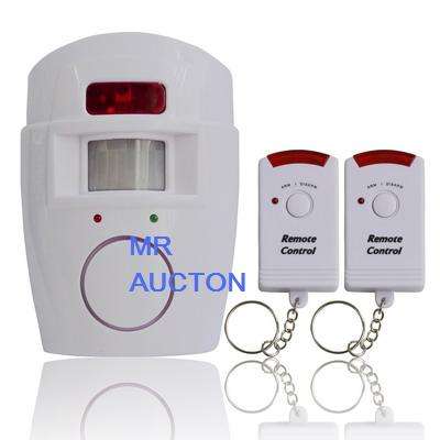 " 2 on auction "  Remote Controlled Sensor Alarm