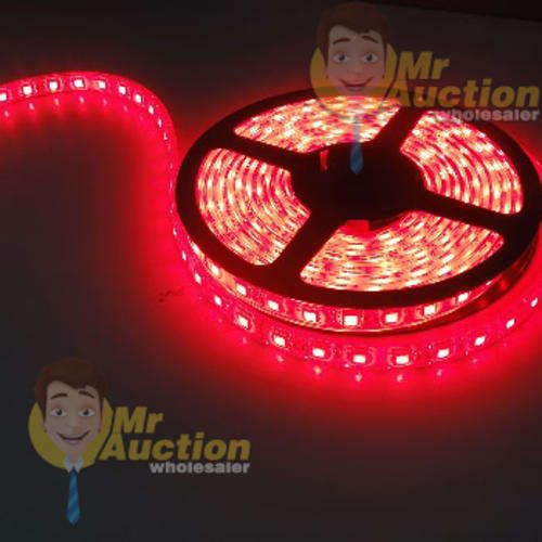 Super Bright , waterproof, RED 5M 300 LED Flexible Light Strip ( 2 on auction )