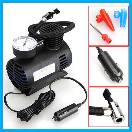 NEW 300 PSI 12V Car Auto Portable Pump Tire Tyre Inflator Mini Air Compressor
