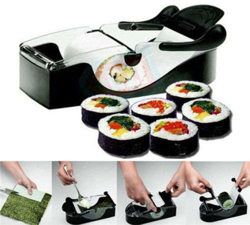 Easy Perfect DIY Roll Maker Sushi Magic Cutter Roller