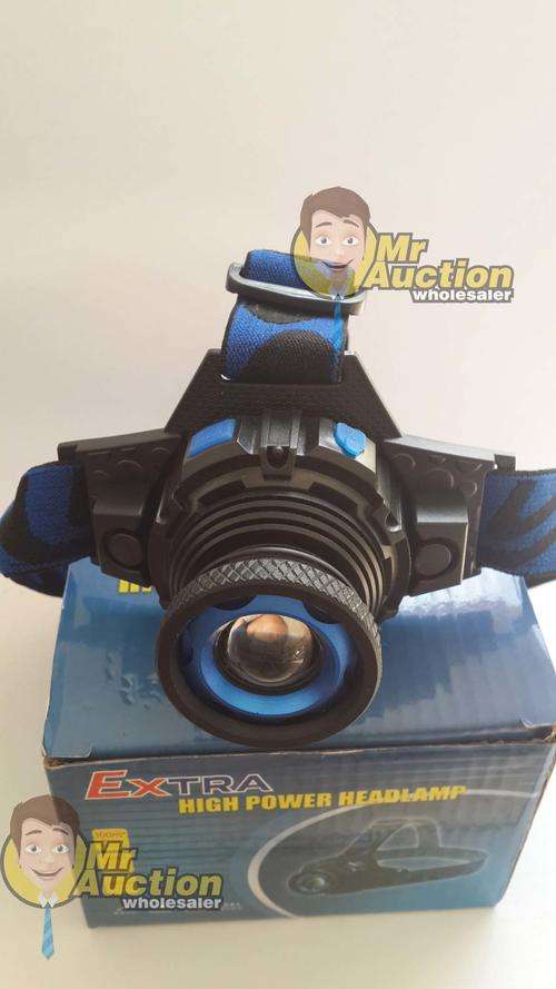 500Lumen LED Waterproof 3 Modes Design Zoomable Rotating Headlamp